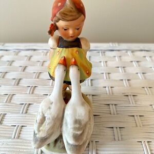 Hummel Geese Girl Figurine